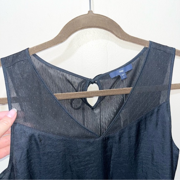 New Gap Lace Mesh Blouse Top - Picture 2 of 8